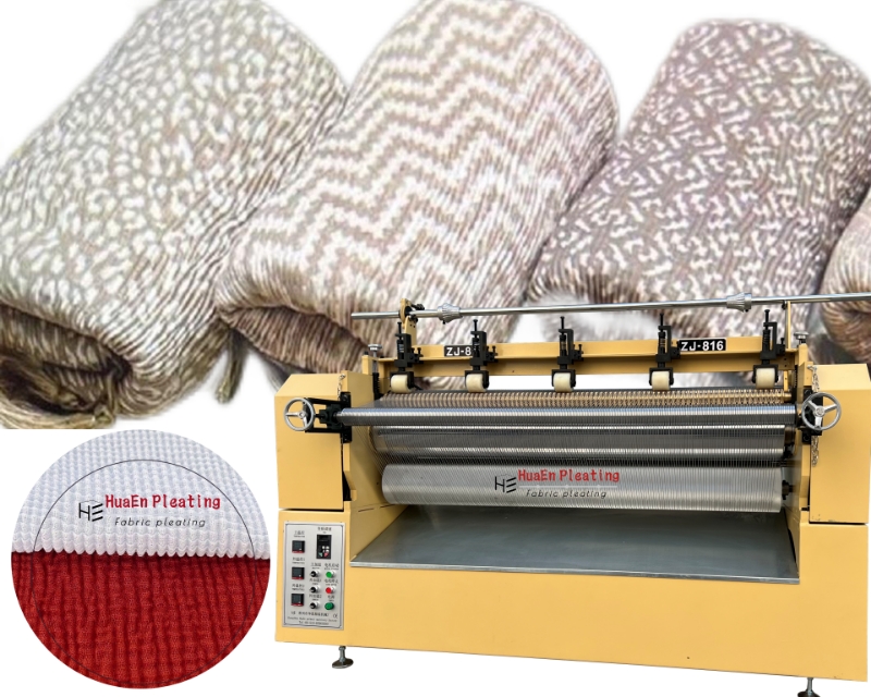 Mastering Texture: The Role of the ZJ-816 Ruffles Machine in High-End Fabric Crafting