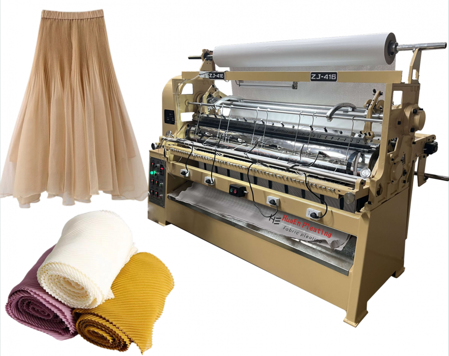 Perfect Pleats for Every Purpose: The Versatility of the ZJ-416 Crystal Plissé Machine