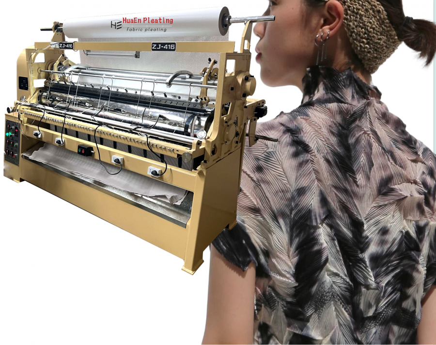 Precision and Customization: How the ZJ-416 Crystal Plissé Machine Transforms Fabric